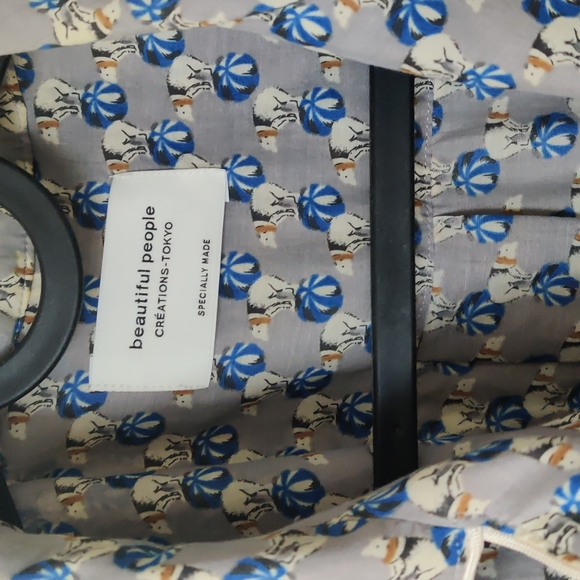 Beautiful People (Comme des Garcons) Silk Cotton Shirt Dress - Picture 3 of 7